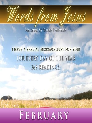 cover image of Words from Jesus, February